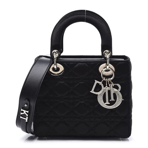 CHRISTIAN DIOR Satin Swarovski Crystal Cannage My ABC 